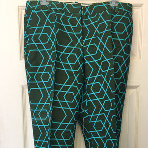 J Crew Geo Wool Capri